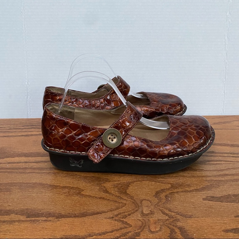 Algeria Mary Jane Brown Shoes 42 - Picture 9 of 9